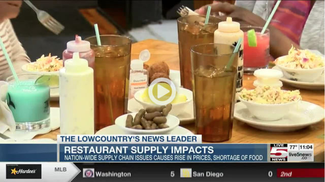 Lowcountry Restaurants Facing Supply Chain Issues